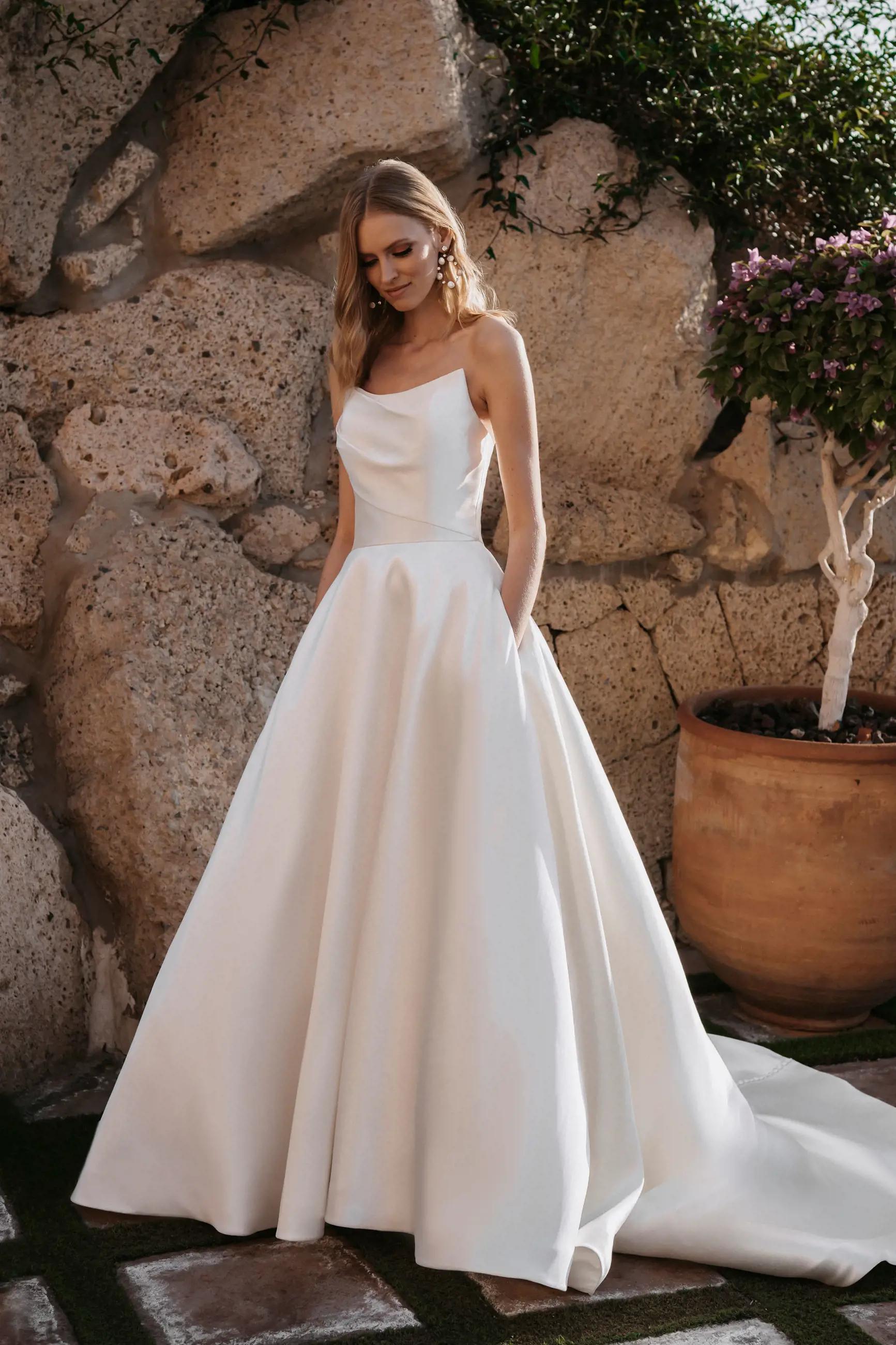 Bride in Allure Bridals Gown