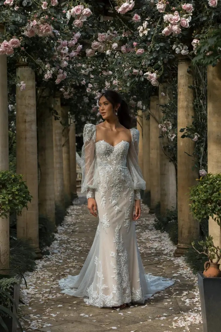 Photo of the gown by Madi Lane