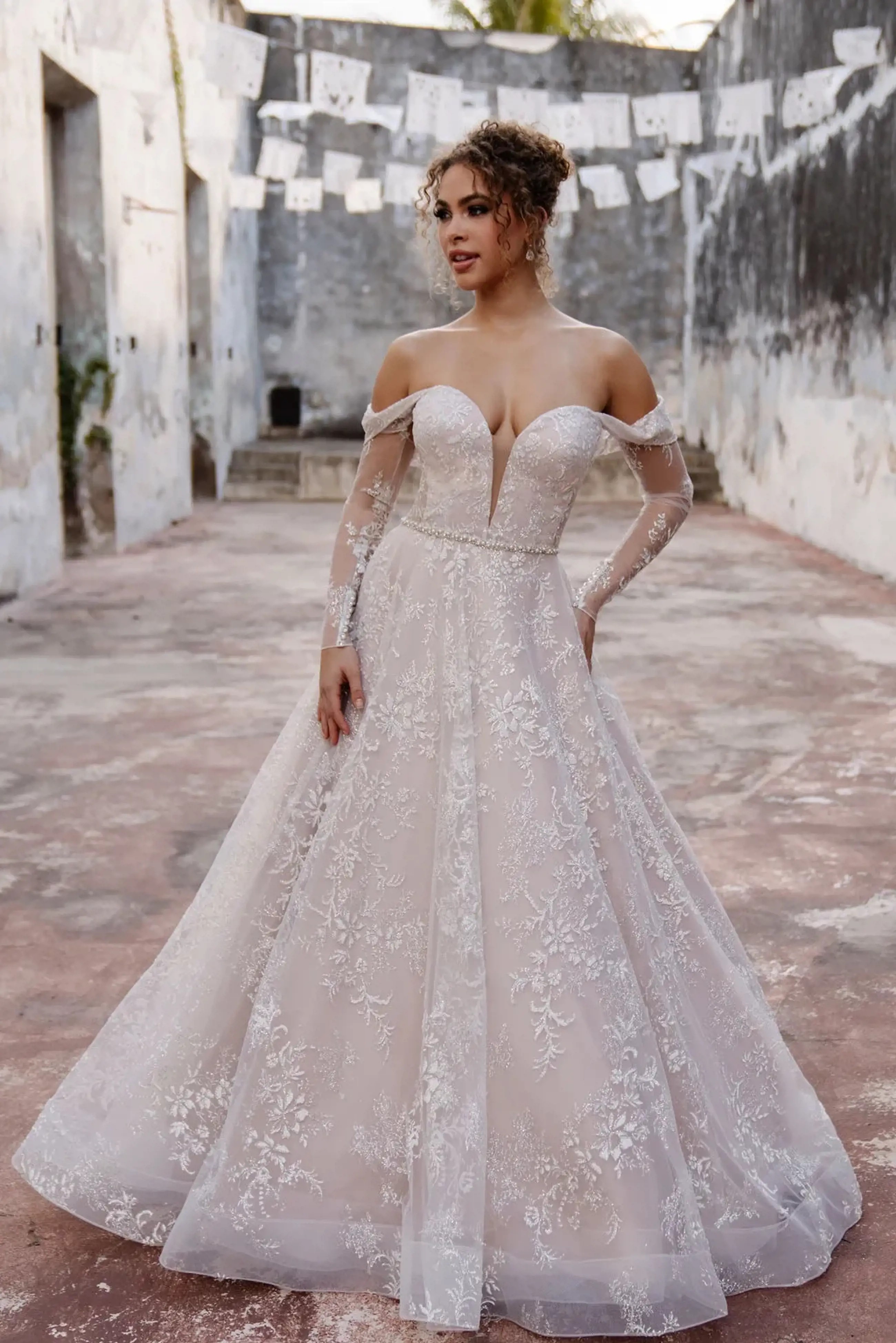 Photo of the gown by Allure Couture