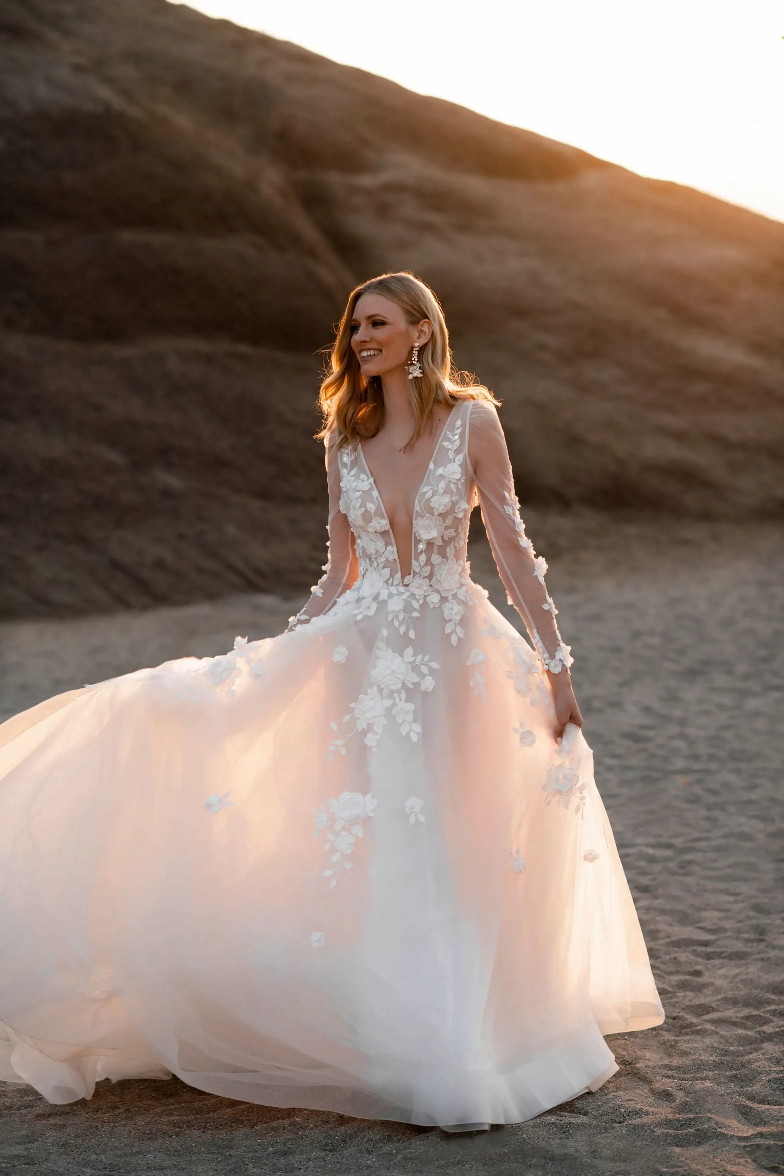 Photo of the gown by Abella