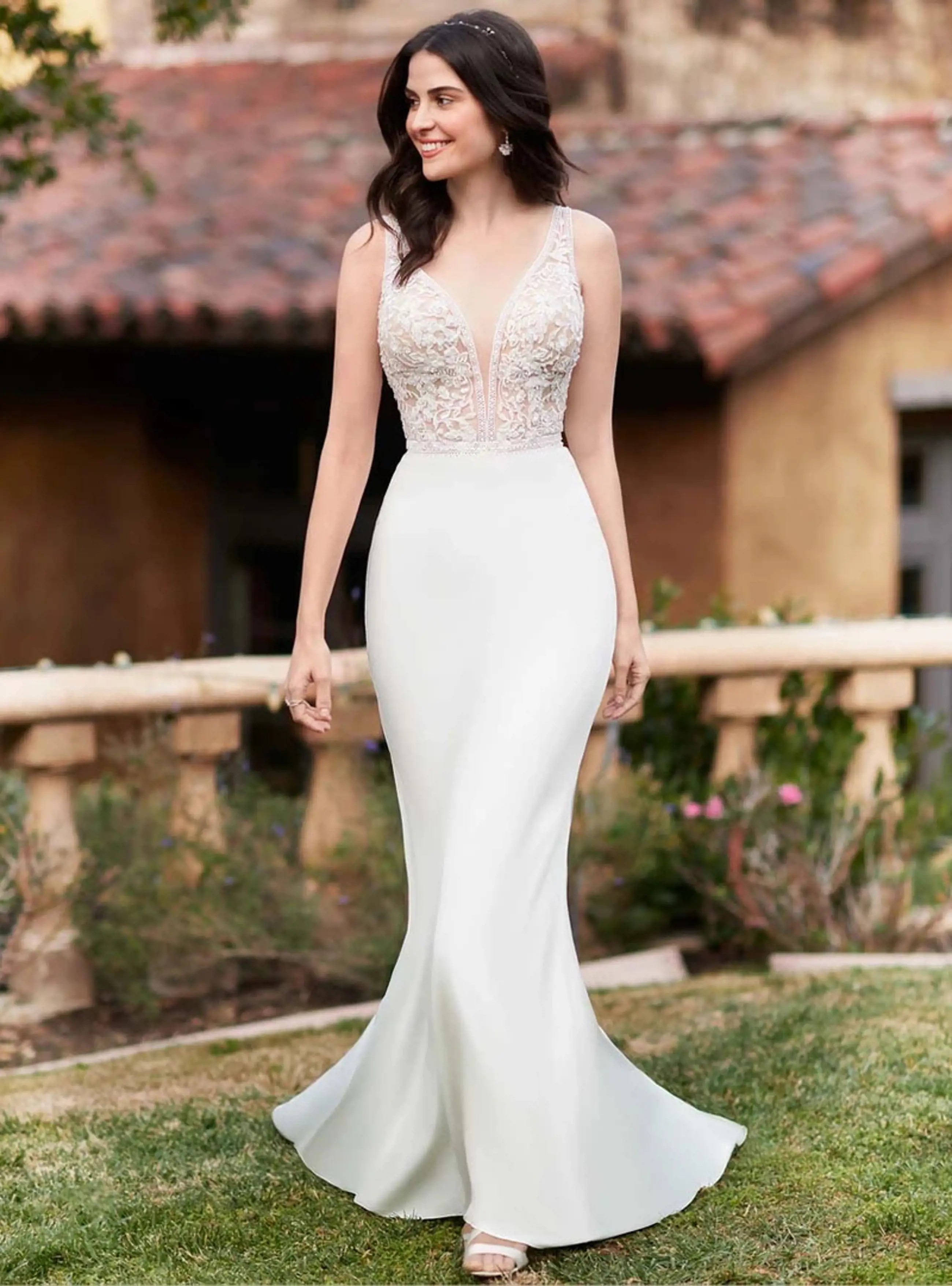 Photo of the gown by Ella Rosa