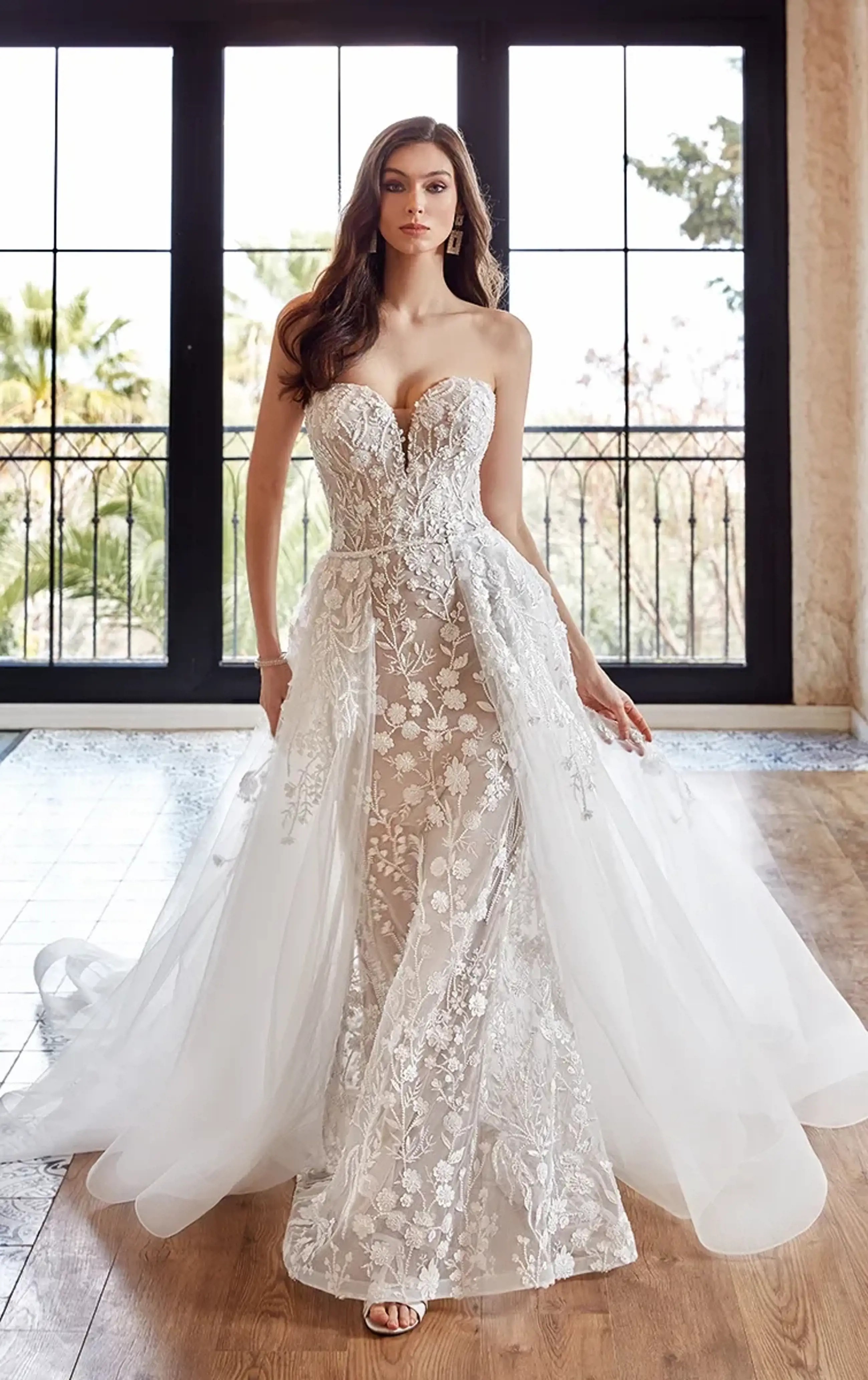 Photo of the gown by Eddy K Milano Couture
