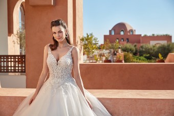 Eddy K Milano Couture Style #CT270 #10 Ivory/Champagne/Skin thumbnail
