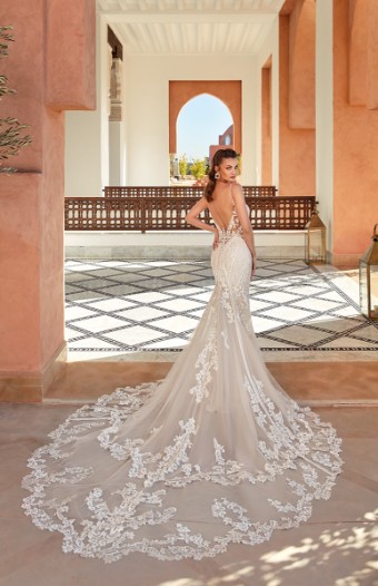 Eddy K Milano Couture EK872TC *A Emilylea Style #CT278 #4 Almond/Champagne/Ivory thumbnail