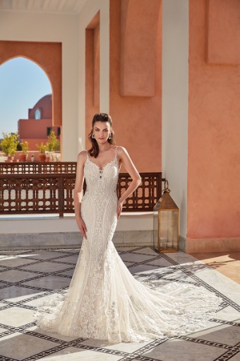 Eddy K Milano Couture EK872TC *A Emilylea Style #CT278 #3 Almond/Champagne/Ivory thumbnail