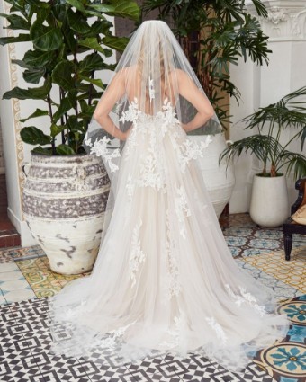 BeLoved by Casablanca Callie Style #BL354 #6 Nude/Ivory thumbnail