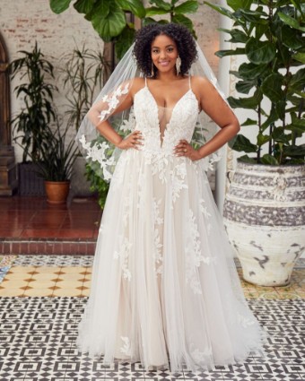 BeLoved by Casablanca Callie Style #BL354 #2 Nude/Ivory thumbnail
