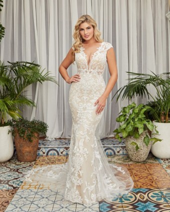 BeLoved by Casablanca Carley Style #BL356 #3 Nude/Ivory thumbnail