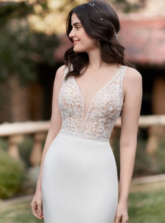 Ella Rosa Style #BE547 #5 Ivory/Nude/Silver thumbnail