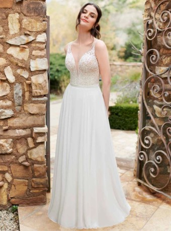 Ella Rosa Style #BE558 #3 default Ivory/Nude/Silver thumbnail