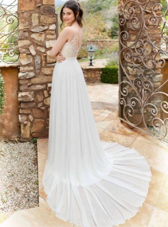 Ella Rosa Style #BE558 #4 Ivory/Nude/Silver thumbnail