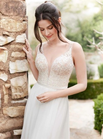 Ella Rosa Style #BE558 #5 Ivory/Nude/Silver thumbnail