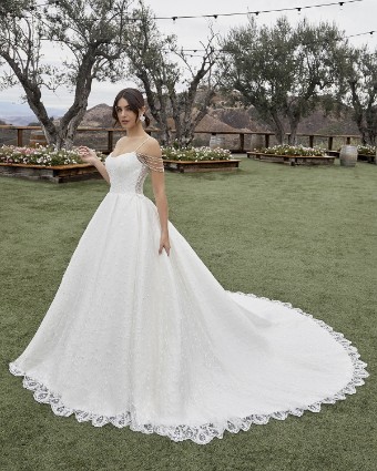 Casablanca Bridal JULIANNA Style #2432 #2 Ivory/Nude/Ivory thumbnail