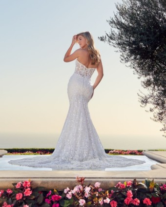 Casablanca Bridal Jocelyn Style #2448 #3 Champagne/Ivory/Silver thumbnail