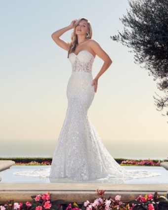Casablanca Bridal Jocelyn Style #2448 #2 Champagne/Ivory/Silver thumbnail
