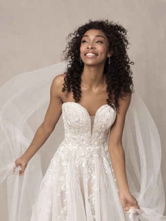 Allure Bridals AB2589 Style #9852 #21 Mocha/Ivory/Nude thumbnail