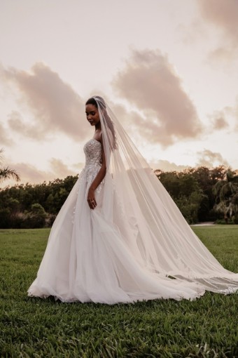Allure Bridals AB2589 Style #9852 #23 Mocha/Ivory/Nude thumbnail