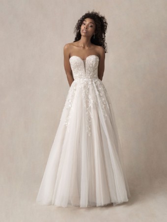 Allure Bridals AB2589 Style #9852 #19 Mocha/Ivory/Nude thumbnail