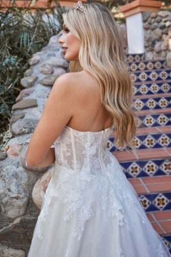 BeLoved by Casablanca Stevie Style #BL371 #7 Ivory/Sorbet/Nude/Ivory/Silver thumbnail