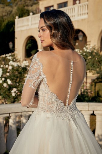 Casablanca Style #2453 #10 Ivory/Nude/Silver thumbnail