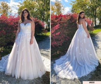Eddy K Italia EK3041KE Fleur *A Style #EK1403 #8 Ivory/Champagne thumbnail