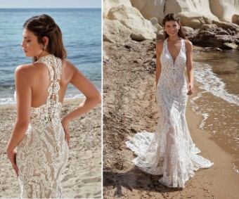 Eddy K Dreams Style #DR2207 #8 Ivory/Nude/Champagne/Skin thumbnail