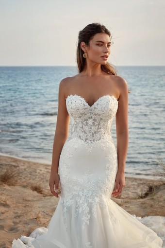Eddy K Dreams EK9122RD Octavia *A Style #DR2219 #5 Ivory/Champagne thumbnail