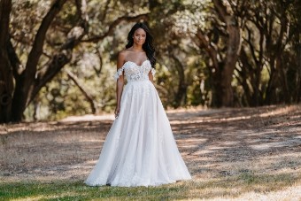 Allure Bridals AB2099 Laken Style #9902 #6 Champ/Blush/Ivory/Nude thumbnail
