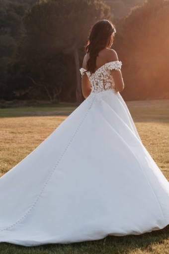 Allure Bridals AB8099 Belle Style #9908 #4 Ivory/Nude thumbnail