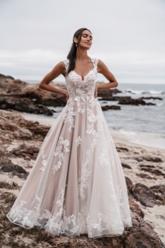 Allure Bridals AB2199 Style #9912 #3 Mocha/Champagne/Ivory/Nude thumbnail