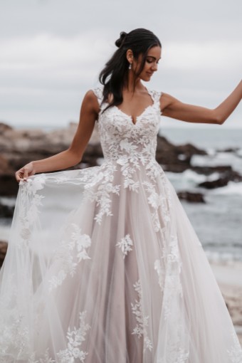 Allure Bridals AB2199 Style #9912 #4 Mocha/Champagne/Ivory/Nude thumbnail