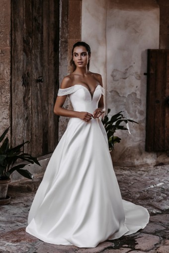 Abella AB212E Lise Style #E212 #6 Ivory/Nude thumbnail