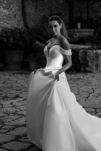Abella AB212E Lise Style #E212 #8 Ivory/Nude thumbnail