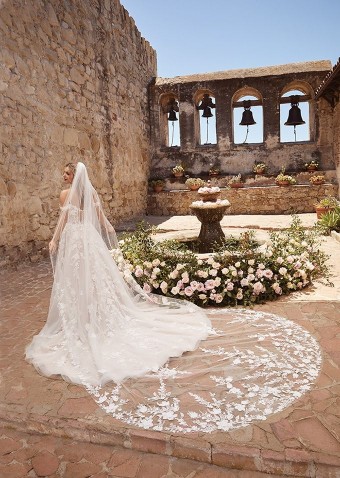 Casablanca Bridal Eliana Style #2468V #2 Ivory/Ivory thumbnail