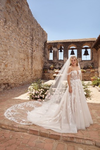 Casablanca Bridal Eliana Style #2468V #3 Ivory/Ivory thumbnail