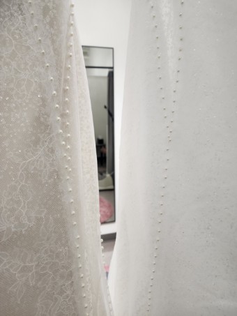 Casablanca Bridal Perla Style #2473 #11 Ivory/Nude/Ivory thumbnail