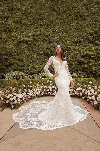 Casablanca Bridal Lauren Style #2476 #5 Ivory/Ivory thumbnail