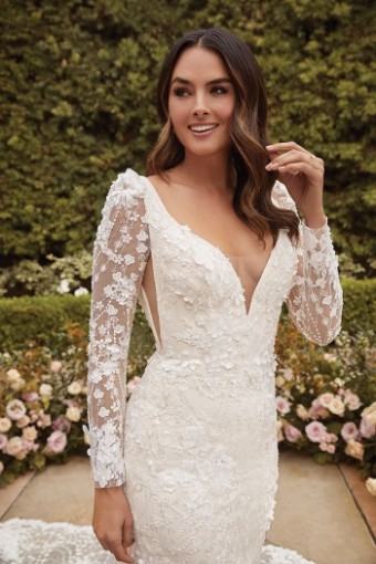 Casablanca Bridal Lauren Style #2476 #7 Ivory/Ivory thumbnail