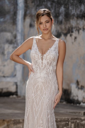 Allure Couture AB556C Style #C655 #5 Mocha/Champagne/Ivory/Nude thumbnail