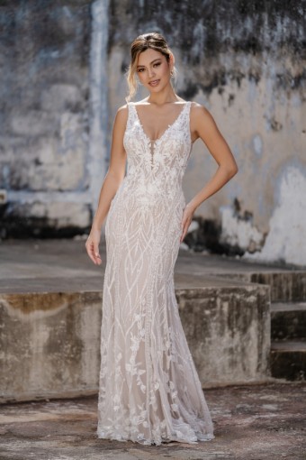 Allure Couture AB556C Style #C655 #3 Mocha/Champagne/Ivory/Nude thumbnail