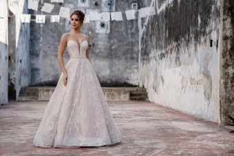 Allure Couture AB066C Style #C660 #9 Mocha/Champagne/Ivory/Nude thumbnail