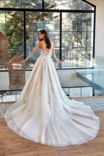 Eddy K Milano Couture Alice Style #CT323 #4 Ivory/Champagne/Skin thumbnail