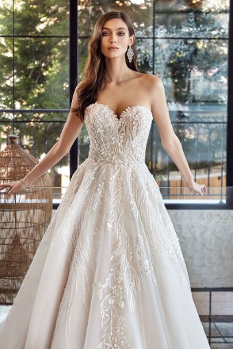 Eddy K Milano Couture Alice Style #CT323 #5 Ivory/Champagne/Skin thumbnail