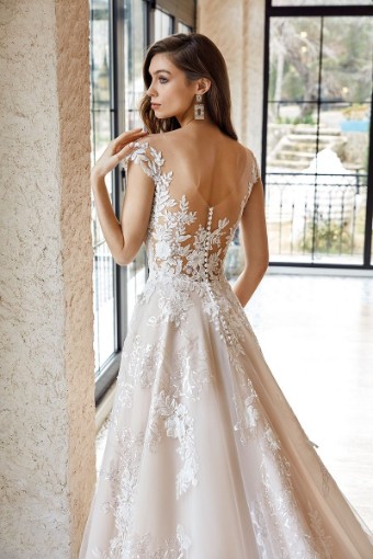 Eddy K Milano Couture Dorothy Style #CT325 #8 Ivory/Champagne/Blush/Skin thumbnail