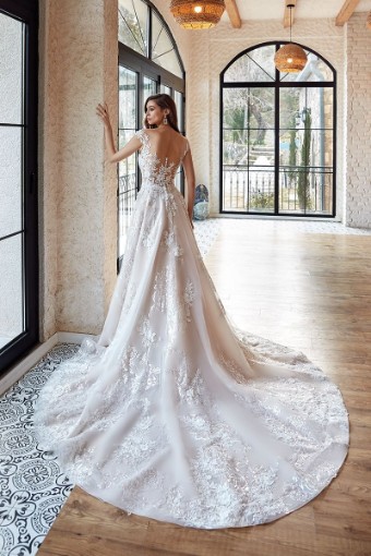 Eddy K Milano Couture Dorothy Style #CT325 #7 Ivory/Champagne/Blush/Skin thumbnail