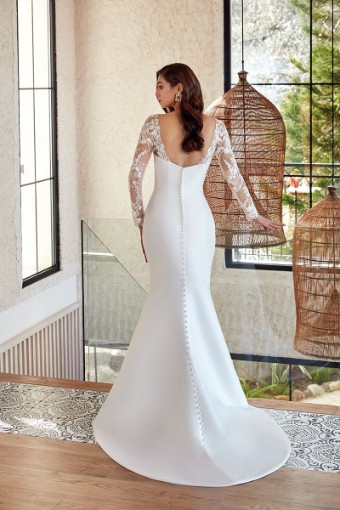Eddy K Milano Couture Marilyn Style #CT326 #6 Ivory/Skin thumbnail