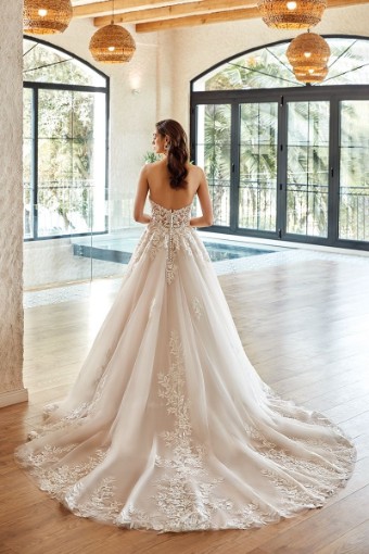 Eddy K Milano Couture Ophelia Style #CT329 #8 Ivory/Champagne/Almond/Skin thumbnail