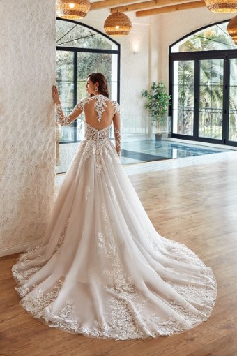 Eddy K Milano Couture Ophelia Style #CT329 #10 Ivory/Champagne/Almond/Skin thumbnail