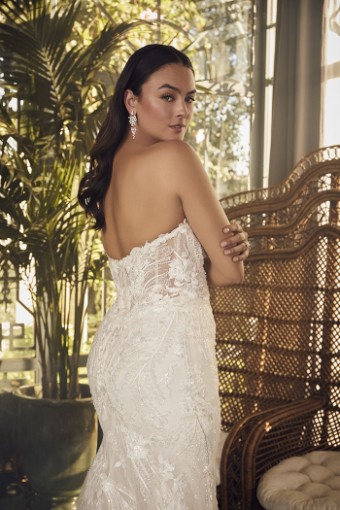 Casablanca Bridal Delaney Style #2477 #20 Ivory/Sorbet/Nude/Ivory thumbnail
