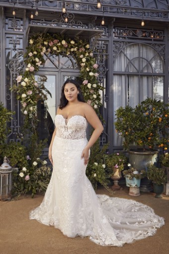 Casablanca Bridal Delaney Style #2477 #19 Ivory/Sorbet/Nude/Ivory thumbnail